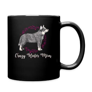 Heeler Mom Australian Cattle Dog Chien cadeau - Mug uni - noir - Droite