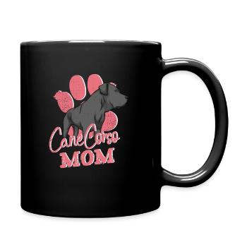 Cane Corso Mom - Dogs Owner Design Malosser - Full Colour Mug - black - Right