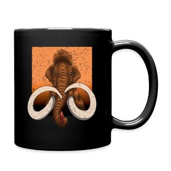 Mammut - Tasse einfarbig - Schwarz - Rechts
