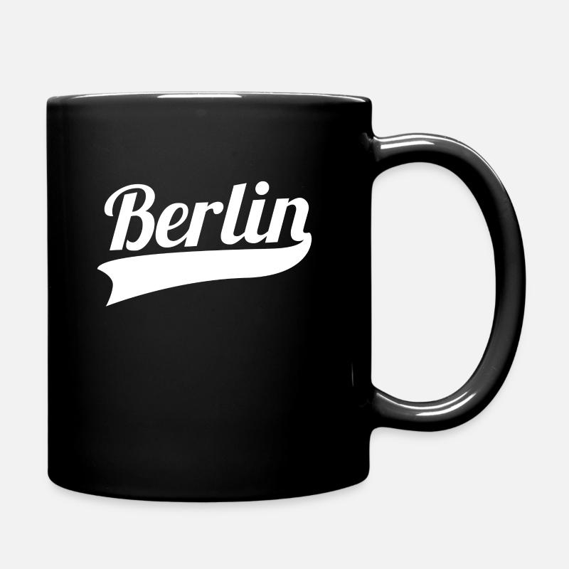 Berlin - Full Colour Mug - black