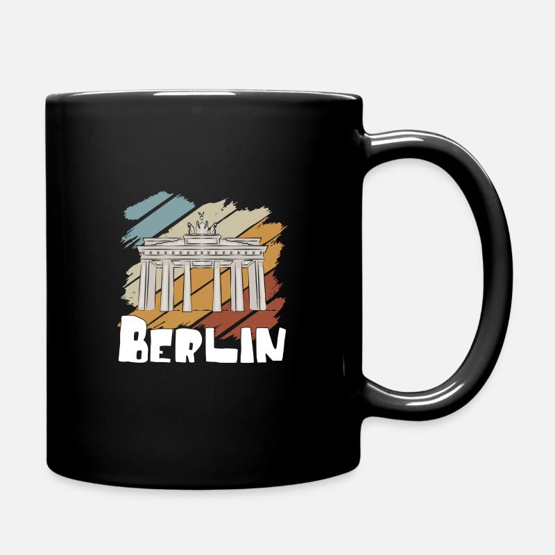 Berlin - Tasse einfarbig - Schwarz