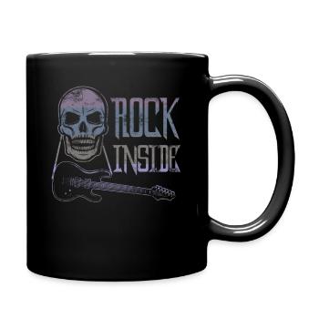 Rock & Roll Guitar Rock and Roll - Full Colour Mug - black - Right