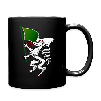 Steiermark Panther Wappen - Tasse einfarbig - Schwarz - Rechts