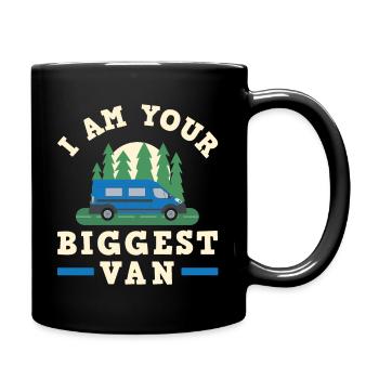 Motorhome RV Camping Camper I Am - Full Colour Mug - black - Right