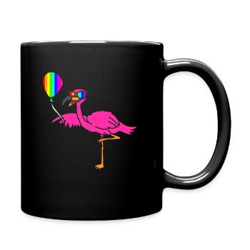 LGBT - Tasse einfarbig - Schwarz - Rechts