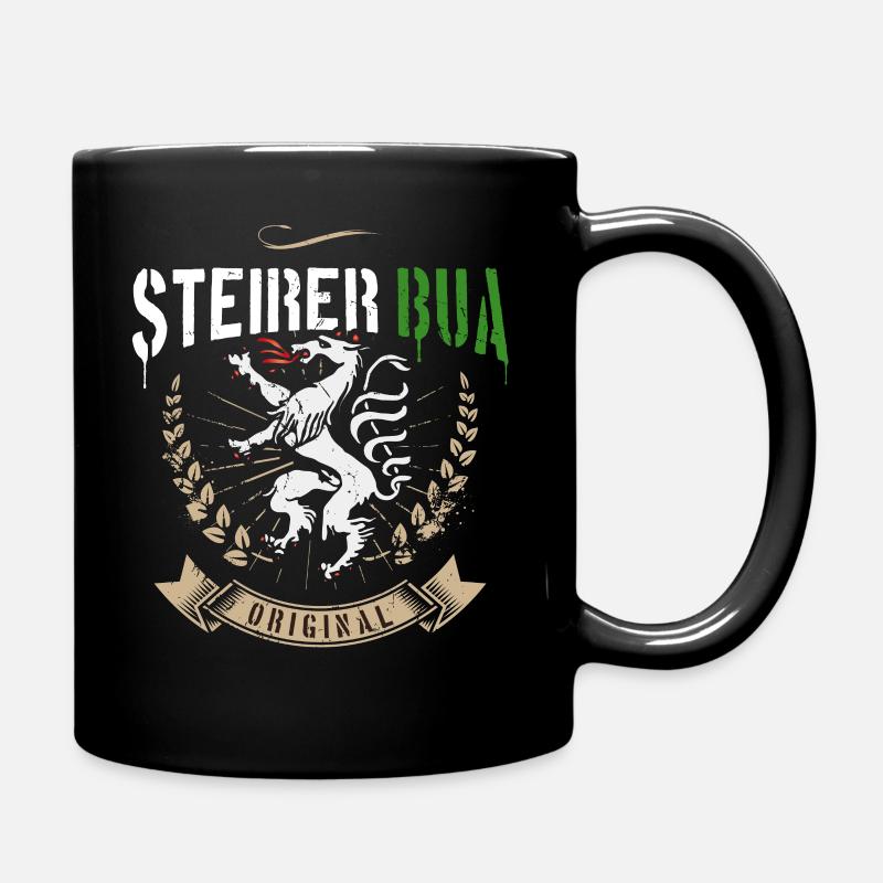 Steirerbua Steiermark Steirer Bua - Tasse einfarbig - Schwarz