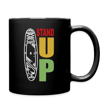 Stand Up Paddle Board - SUP Board Paddle Board - Tasse einfarbig - Schwarz - Rechts