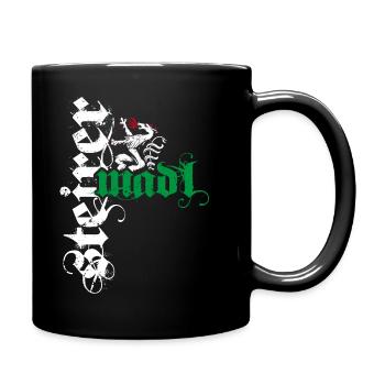 Steirermadl Steiermark Steirer Madl Steirerin - Tasse einfarbig - Schwarz - Rechts