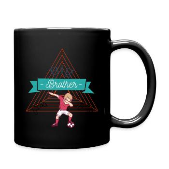 Big Brother - Tasse einfarbig - Schwarz - Rechts