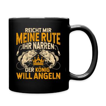 Reicht Mir Die Rute Ihr Narren - Tasse einfarbig - Schwarz - Rechts