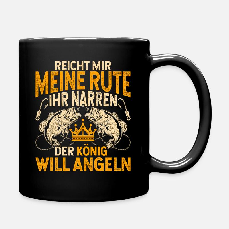 Reicht Mir Die Rute Ihr Narren - Tasse einfarbig - Schwarz