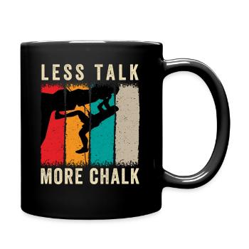 Rock Climbing Climber Less Talk - Mug uni - noir - Droite