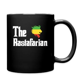 Rastafari - Mug uni - noir - Droite