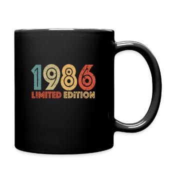 Limited Edition 1986 - Tasse einfarbig - Schwarz - Rechts