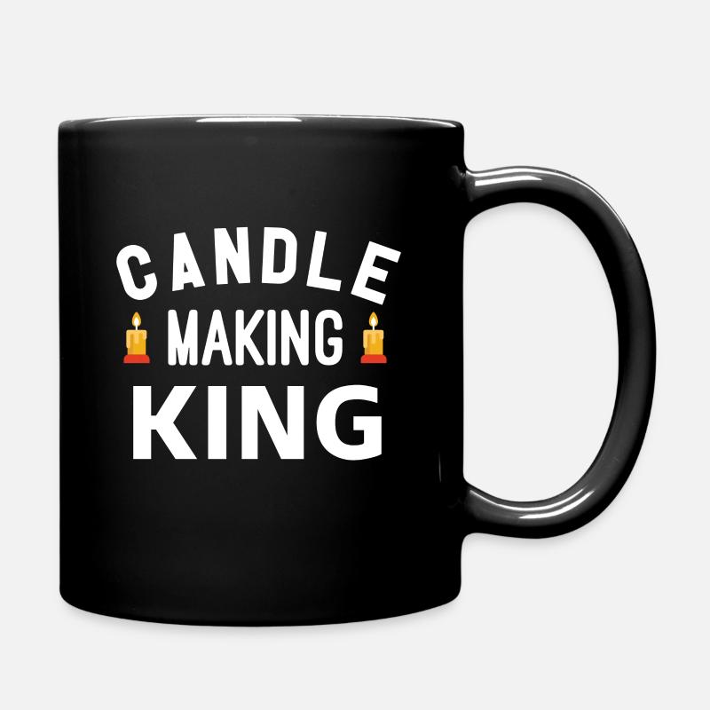 Bougies Bougies Fabrication de bougies - Mug uni - noir