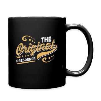 The original Dresdener - Tasse einfarbig - Schwarz - Rechts