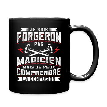 Forgeron Forger - Mug uni - noir - Droite