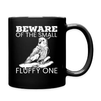 Méfiez-vous de La Petite Perruche - Mug uni - noir - Droite