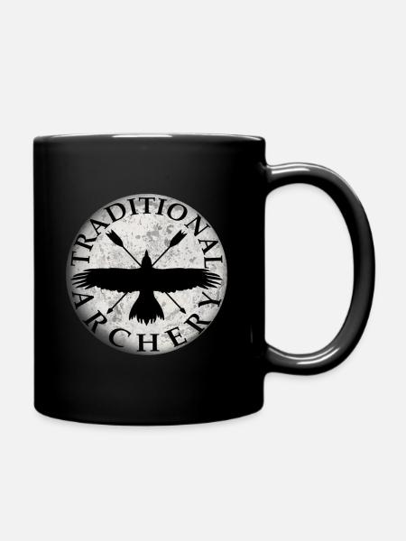 Archer Archery Gift Shirt Archery - Full Colour Mug - black