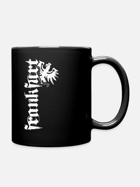 Frankfurt Frankfurter Jungs Fußball Fan Fußballfan - Tasse einfarbig - Schwarz