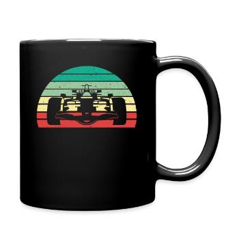Course course automobile Grandprix Sport automobile - Mug uni - noir - Droite