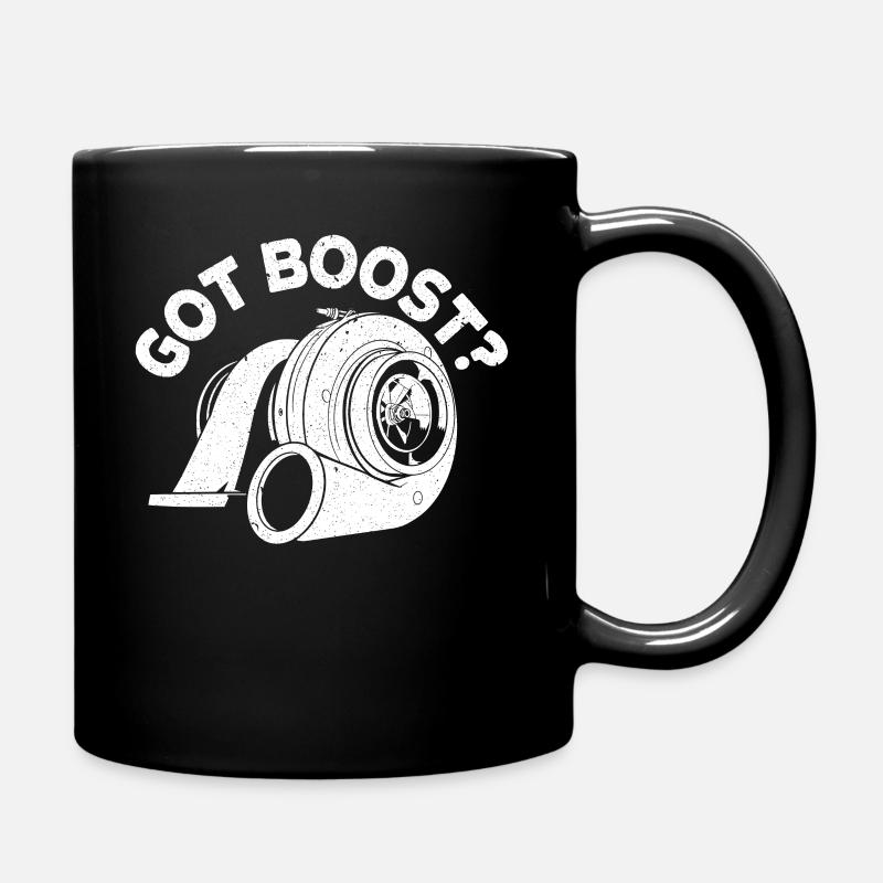 Got Boost Turbo escargot automobile auto-course - Mug uni - noir