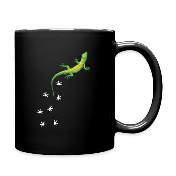 Gecko Lézards Reptiles Terraristik - Mug uni - noir - Droite