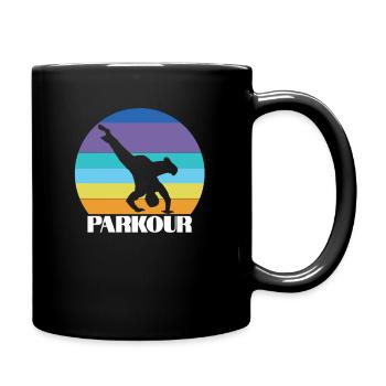 Gymnastique Parkour Sport Freerunning - Mug uni - noir - Droite