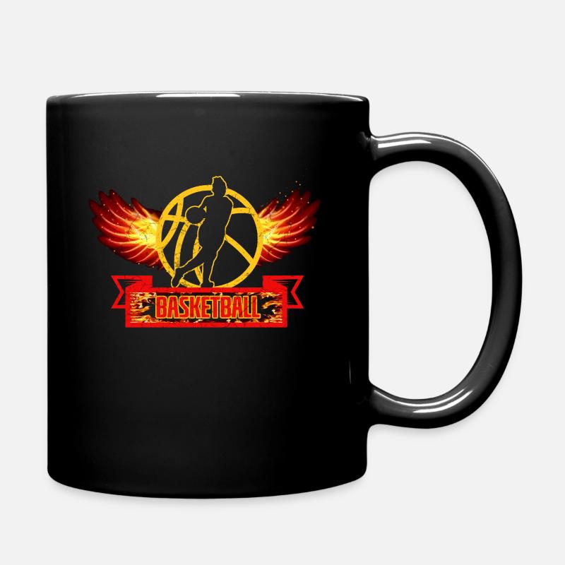 Basket-ball filles - Mug uni - noir