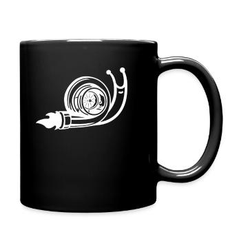 Turbo Snail Auto Turbo Screw - Full Colour Mug - black - Right