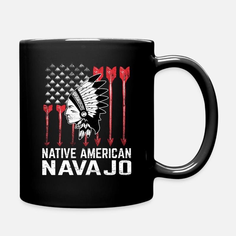 Navajo Tribe Native Indian Indienne - Mug uni - noir