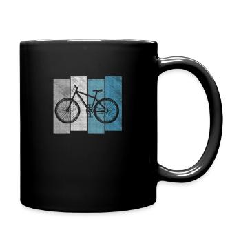 Downhill VTT VTT vélo - Mug uni - noir - Droite