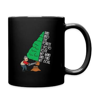 Et Into The Forest I go to Lose My mind Forester - Mug uni - noir - Droite