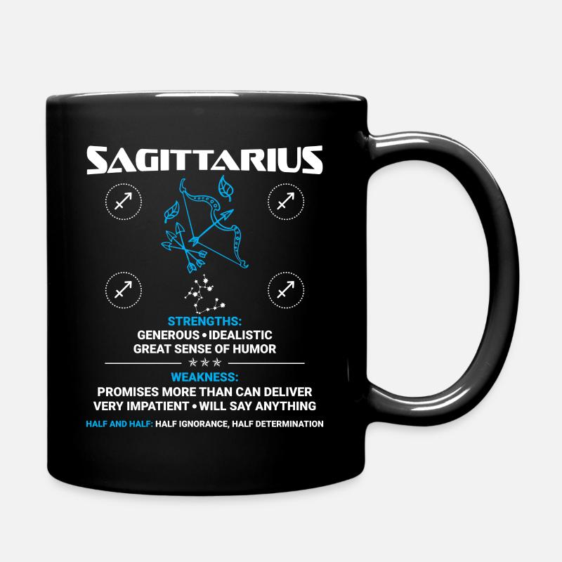 Sagittaire Astrologie - Mug uni - noir