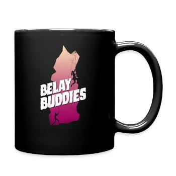 Rock Climbing Climber Belay - Mug uni - noir - Droite
