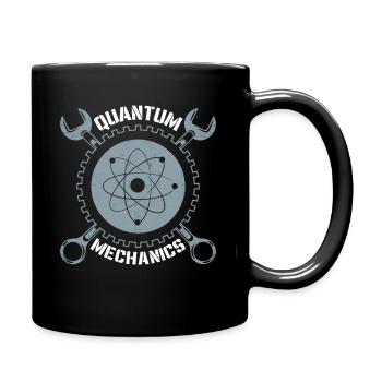 Quantenmechanik Quantenphysik Technik - Tasse einfarbig - Schwarz - Rechts