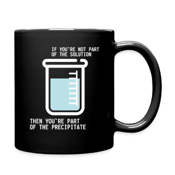 Solution chimiste chimie cadeau science - Mug uni - noir - Droite