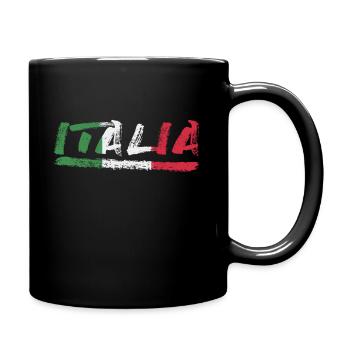 Maillot de l’Italie Football 2021 - Mug uni - noir - Droite
