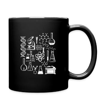 Chemist teacher gift chemistry science - Full Colour Mug - black - Right