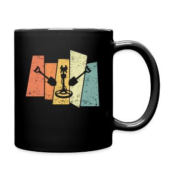 Détecteur de métaux vintage Sondeur Sonden - Mug uni - noir - Droite