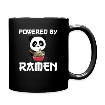 Love Ramen cute panda kawaii pandas - Full Colour Mug - black - Right