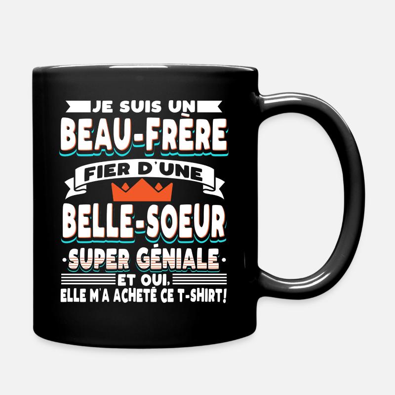 Beau-Frère Cadeau - Mug uni - noir