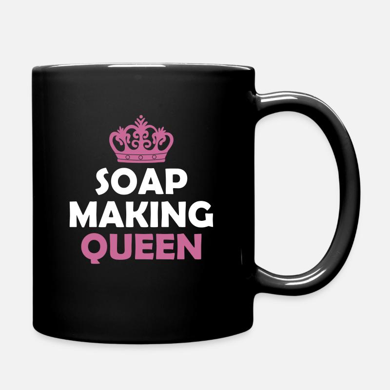 Soap Making Queen Savons Faire - Mug uni - noir
