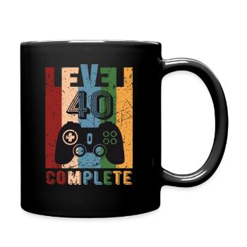 Niveau 40 Complete 40e anniversaire 40 ans 1981 - Mug uni - noir - Droite