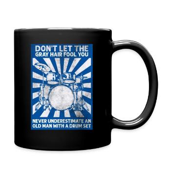 Batterie batterie de batterie papy - Mug uni - noir - Droite