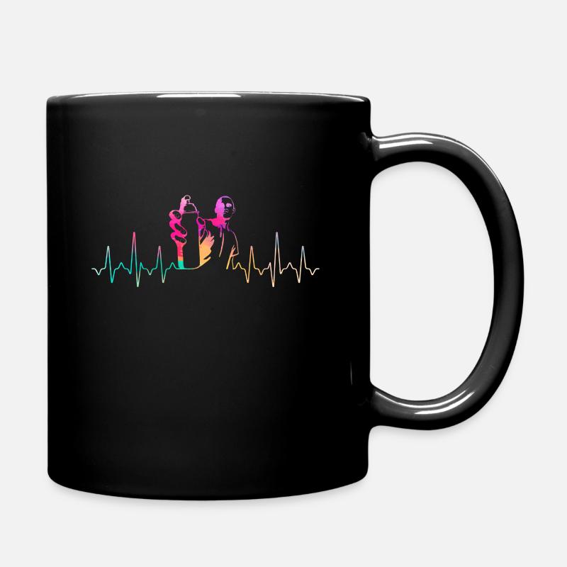 Graffiti - Mug uni - noir