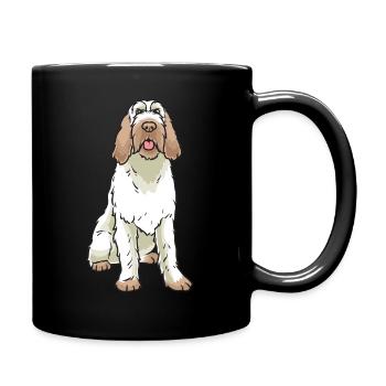 Spinone Italiano Chien - Mug uni - noir - Droite