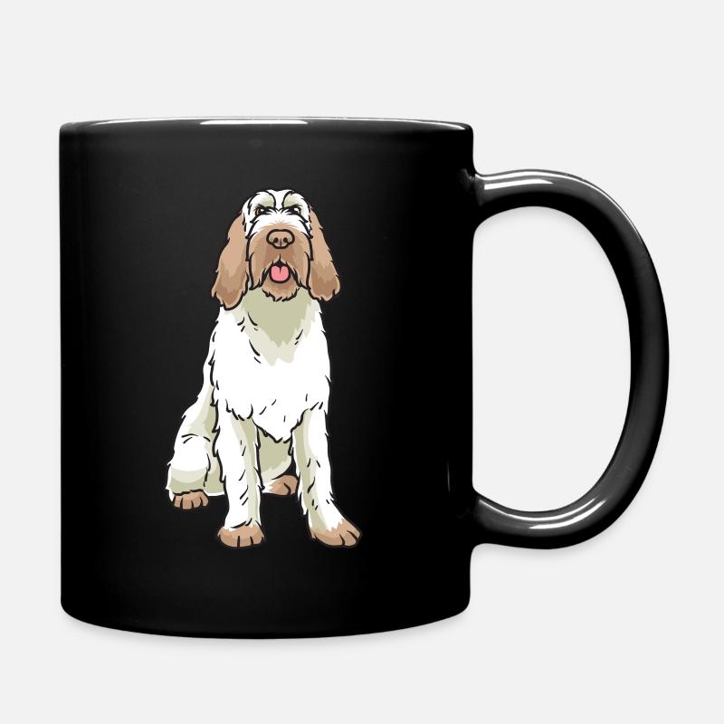 Spinone Italiano Cane - Tazza monocolore - nero