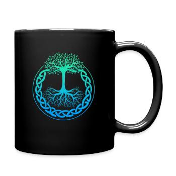 Arbre de vie viking Tree Of Life Vikings - Mug uni - noir - Droite