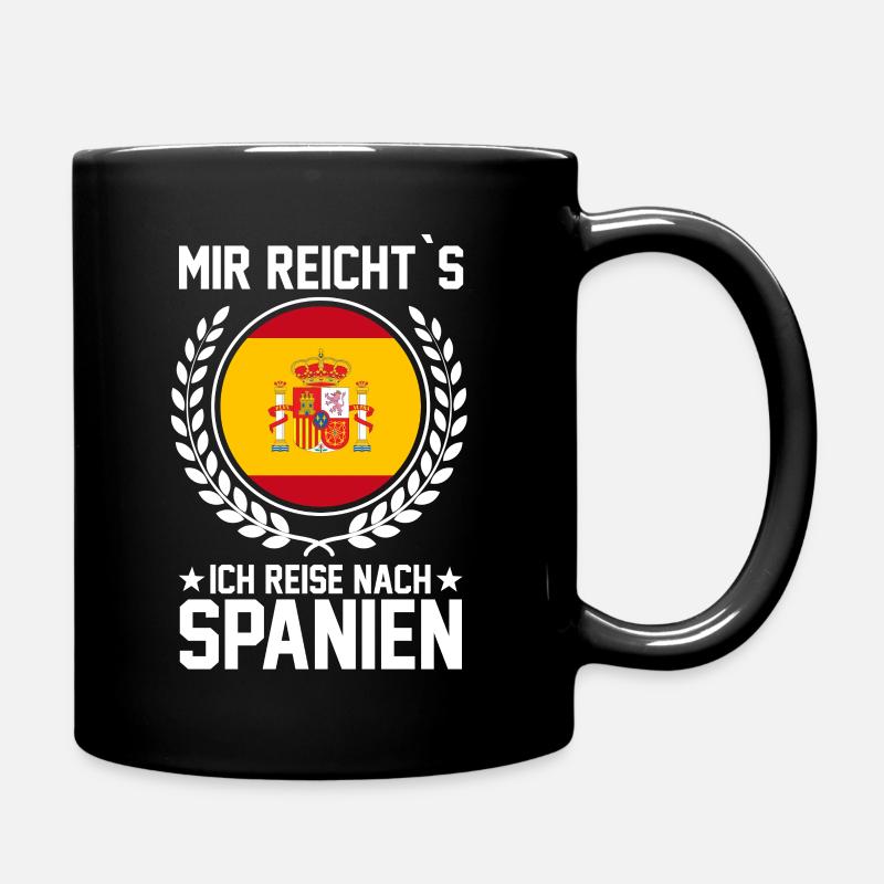 Spanien Teneriffa Spanier Spanierin Spanisch Spani - Tasse einfarbig - Schwarz